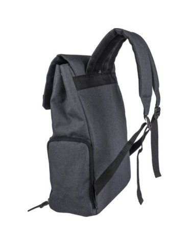 Sac à dos personnalisé en polyester 600D pour ordinateur portable 15'' Dennis Matières : polyester Couleurs : noir livraison exp
