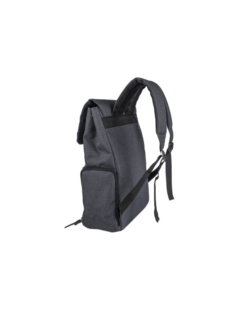 Sac à dos personnalisé en polyester 600D pour ordinateur portable 15'' Dennis Matières : polyester Couleurs : noir livraison exp