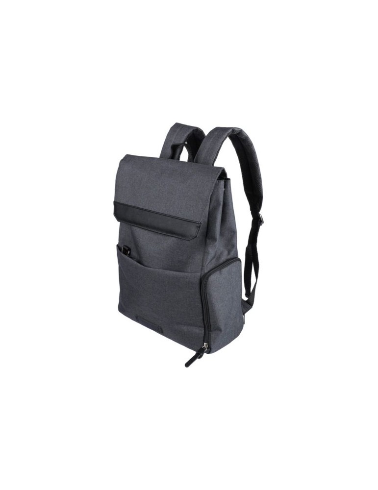 Sac à dos personnalisé en polyester 600D pour ordinateur portable 15'' Dennis Matières : polyester Couleurs : noir personnalisat