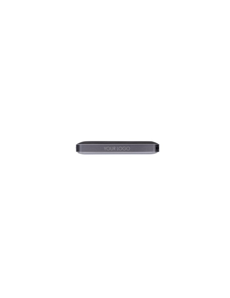 Enceinte sans fil portable publicitaire Nano Pro Brandcharger Matières : aluminium Couleurs : argenté cadeau entreprise pas cher