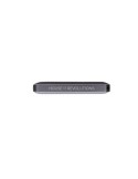 Enceinte sans fil portable publicitaire Nano Pro Brandcharger Matières : aluminium Couleurs : argenté marquage laser ultra préci