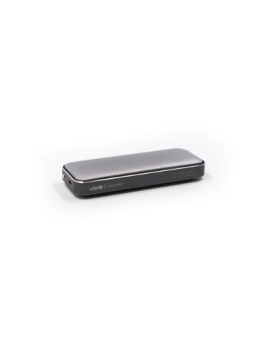 Enceinte sans fil portable publicitaire Nano Pro Brandcharger Matières : aluminium Couleurs : argenté livraison express 24h 48h