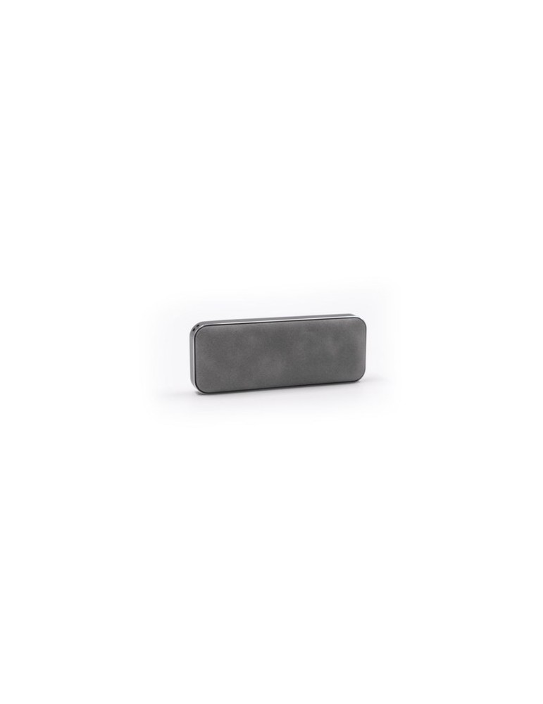 Enceinte sans fil portable publicitaire Nano Pro Brandcharger Matières : aluminium Couleurs : argenté personnalisation rapide en
