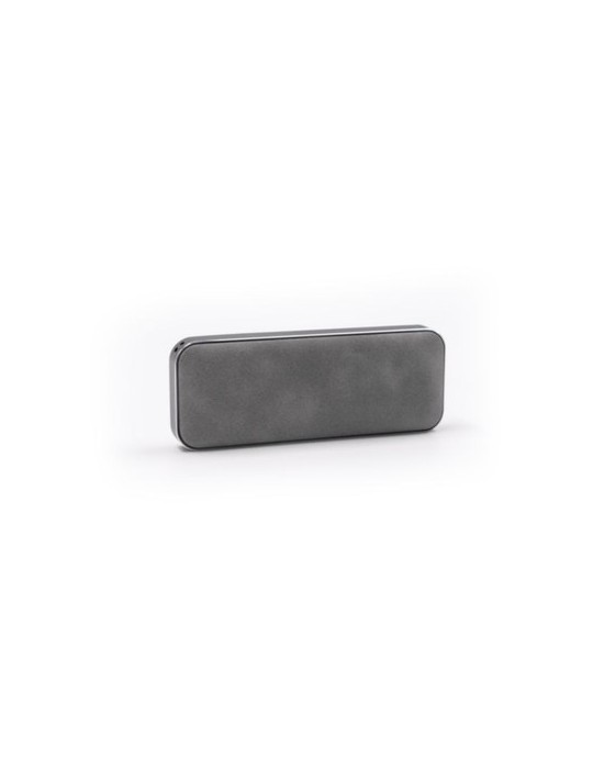 Enceinte sans fil portable publicitaire Nano Pro Brandcharger Matières : aluminium Couleurs : argenté personnalisation rapide en