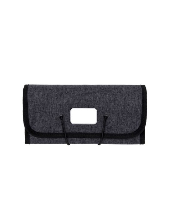 Portefeuille personnalisé Folio Brandcharger Matières : polyester Couleurs : gris cadeau entreprise pas cher