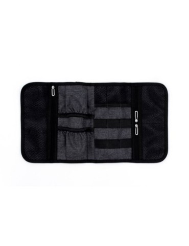 Portefeuille personnalisé Folio Brandcharger Matières : polyester Couleurs : gris livraison express 24h 48h