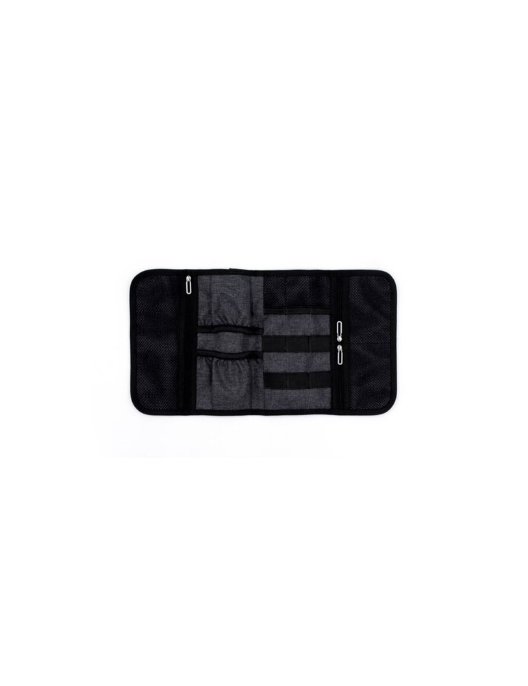Portefeuille personnalisé Folio Brandcharger Matières : polyester Couleurs : gris livraison express 24h 48h