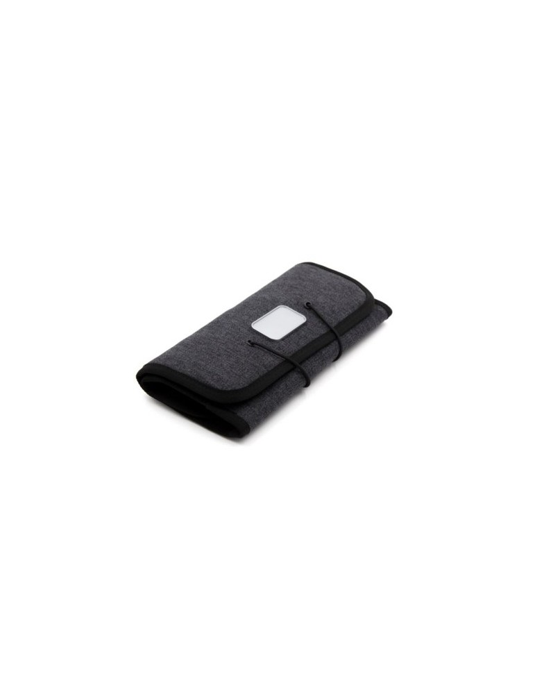 Portefeuille personnalisé Folio Brandcharger Matières : polyester Couleurs : gris objet promotionnel éco-responsable