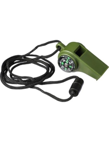 Sifflet avec boussole et thermomètre en PP Damon Personnalisé