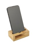 Support personnalisé en bambou pour téléphone Albert Matières : bambou Couleurs : brun