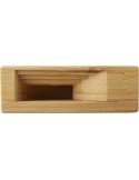 Support personnalisé en bambou pour téléphone Albert Matières : bambou Couleurs : brun marquage laser ultra précis