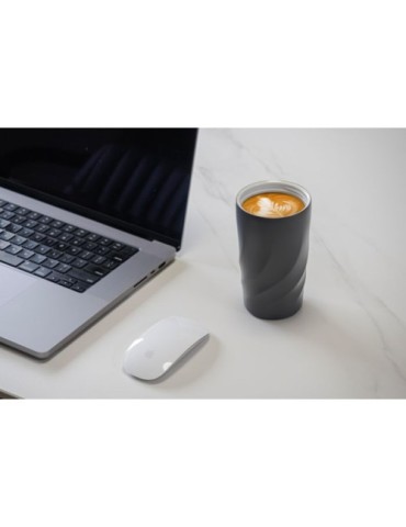 Mug de voyage personnalisé en céramique Vortex Calix Brandcharger Matières : acier inoxydable Couleurs : gun 2