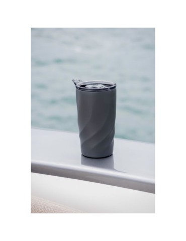 Mug de voyage personnalisé en céramique Vortex Calix Brandcharger Matières : acier inoxydable Couleurs : gun cadeau entreprise p