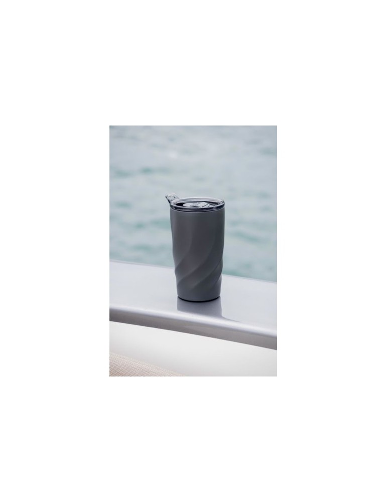 Mug de voyage personnalisé en céramique Vortex Calix Brandcharger Matières : acier inoxydable Couleurs : gun cadeau entreprise p