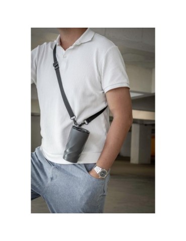 Mug de voyage personnalisé en céramique Vortex Calix Brandcharger Matières : acier inoxydable Couleurs : gun marquage laser ultr
