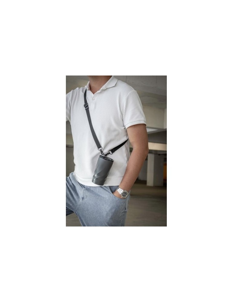 Mug de voyage personnalisé en céramique Vortex Calix Brandcharger Matières : acier inoxydable Couleurs : gun marquage laser ultr