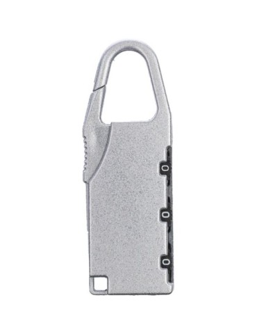 Cadenas à combinaison personnalisé en zinc April Matières : alliage de zinc Couleurs : argenté