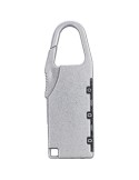 Cadenas à combinaison personnalisé en zinc April Matières : alliage de zinc Couleurs : argenté