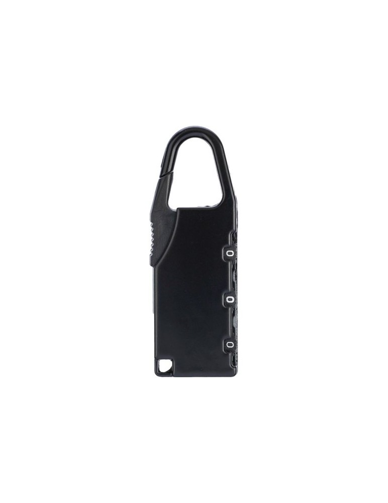 Cadenas à combinaison personnalisé en zinc April Matières : alliage de zinc Couleurs : noir personnalisable avec votre logo