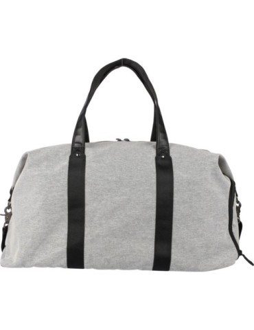 Sac de sport  en polyester 600D recyclé Desmond Matières : PU Couleurs : gris clair cadeau entreprise pas cher