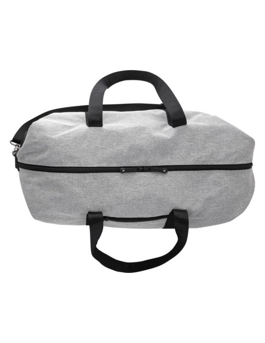 Sac de sport  en polyester 600D recyclé Desmond Matières : PU Couleurs : gris clair livraison express 24h 48h