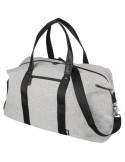 Sac de sport  en polyester 600D recyclé Desmond Matières : PU Couleurs : gris clair objet promotionnel éco-responsable