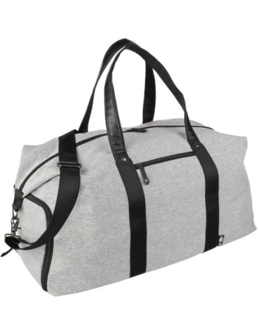 Sac de sport  en polyester 600D recyclé Desmond Matières : PU Couleurs : gris clair goodies entreprise design