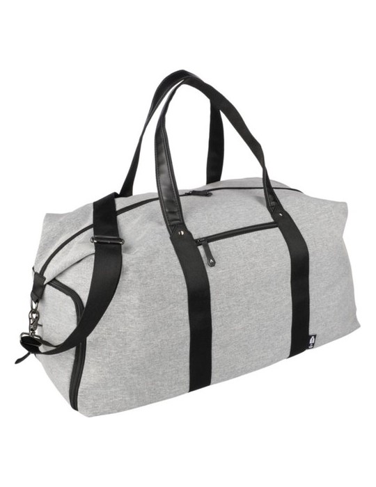 Sac de sport  en polyester 600D recyclé Desmond Matières : PU Couleurs : gris clair goodies entreprise design