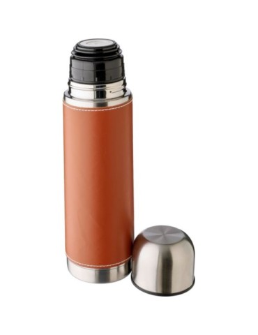 Bouteille isotherme  de 500 ml en acier inoxydable Bernard  
Sac shopping personnalisé en coton Oeko-Tex 220 g/m2 Matières : aci