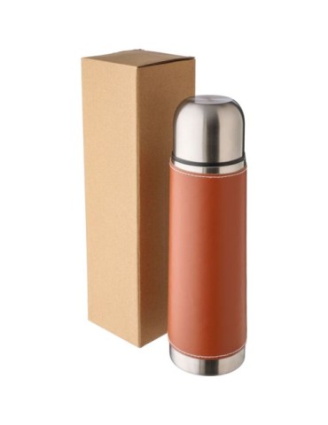 Bouteille isotherme  de 500 ml en acier inoxydable Bernard  
Sac shopping personnalisé en coton Oeko-Tex 220 g/m2 Matières : aci