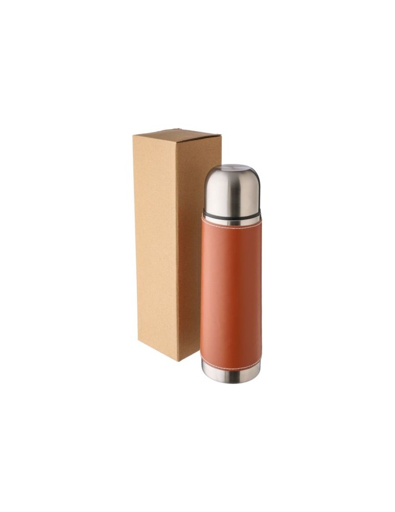 Bouteille isotherme  de 500 ml en acier inoxydable Bernard  
Sac shopping personnalisé en coton Oeko-Tex 220 g/m2 Matières : aci
