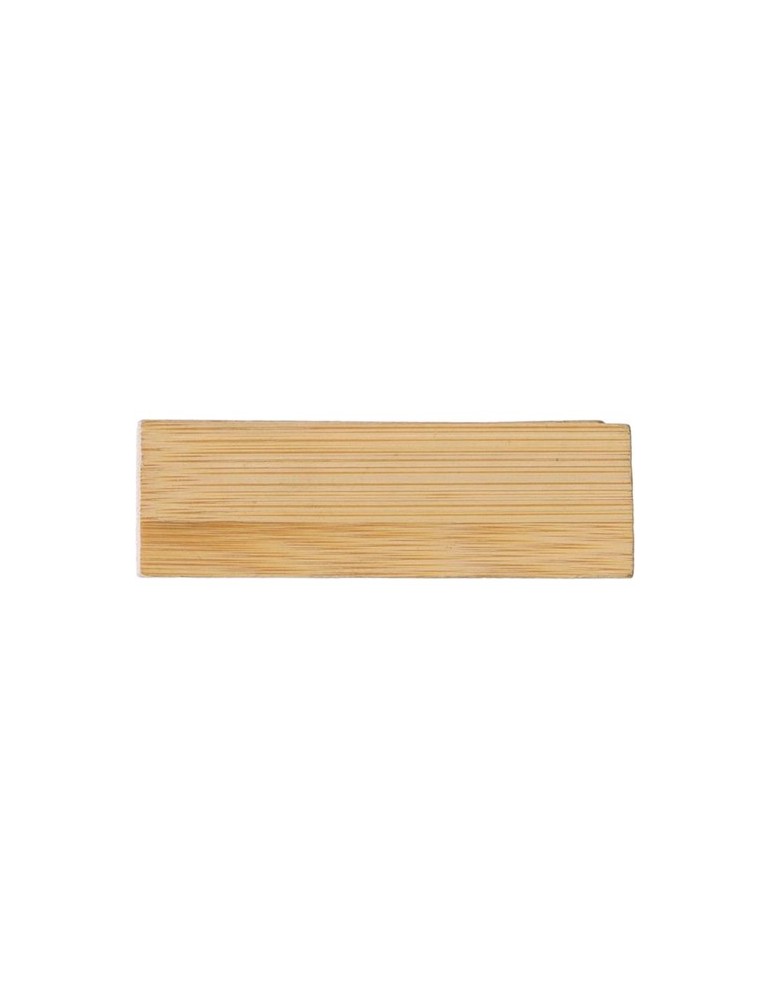 Agrafeuse  en bambou Gordon Matières : bambou Couleurs : brun personnalisable avec votre logo