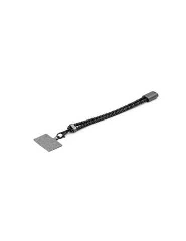 Câble de chargement personnalisé Brandcharger avec bracelet lanyard, batterie sans fil  Evopad Matières : nylon Couleurs : gun a