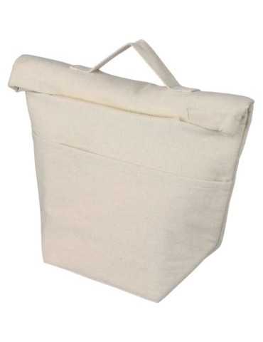 Sac isotherme  en coton recyclé 220 g/m² - Faith  
Batterie sans fil publicitaire 5 000 mAh - Powerwave Brandchar Matières : cot