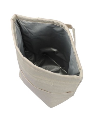 Sac isotherme  en coton recyclé 220 g/m² - Faith  
Batterie sans fil publicitaire 5 000 mAh - Powerwave Brandchar Matières : cot