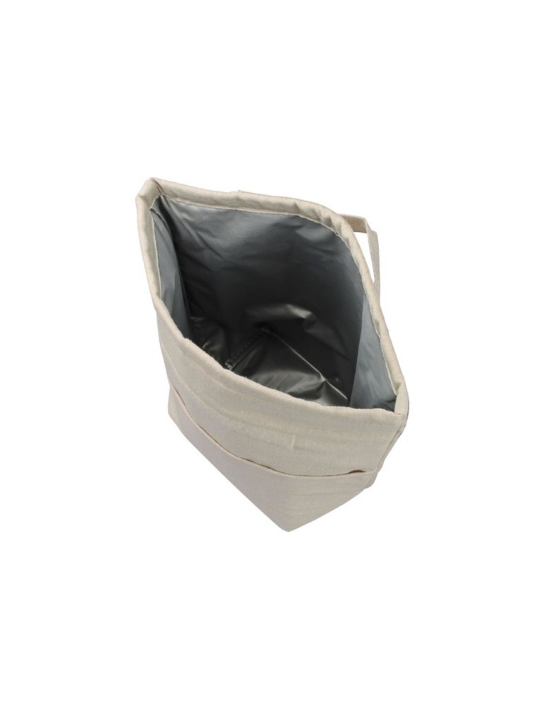 Sac isotherme  en coton recyclé 220 g/m² - Faith  
Batterie sans fil publicitaire 5 000 mAh - Powerwave Brandchar Matières : cot