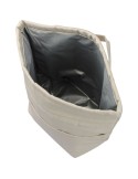Sac isotherme  en coton recyclé 220 g/m² - Faith  
Batterie sans fil publicitaire 5 000 mAh - Powerwave Brandchar Matières : cot