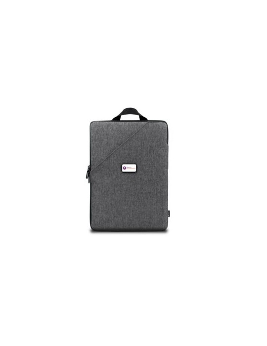 Sac pour ordinateur portable de 16'' personnalisé Brandcharger Spectre Go Matières : polyester Couleurs : gris cadeau entreprise