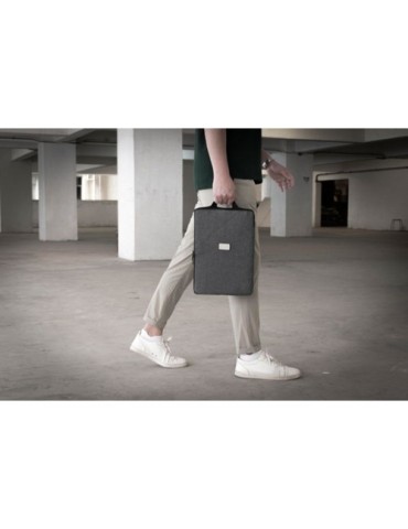 Sac pour ordinateur portable de 16'' personnalisé Brandcharger Spectre Go Matières : polyester Couleurs : gris goodies publicita
