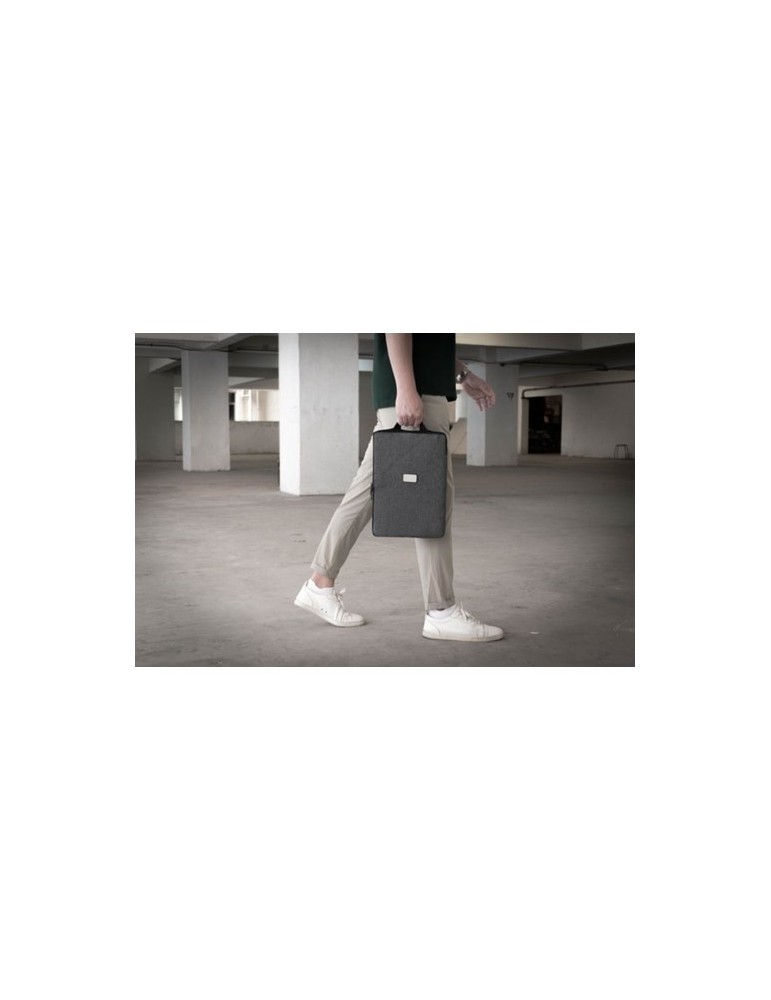 Sac pour ordinateur portable de 16'' personnalisé Brandcharger Spectre Go Matières : polyester Couleurs : gris goodies publicita