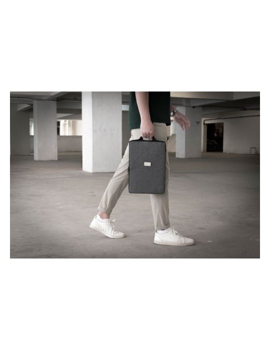 Sac pour ordinateur portable de 16'' personnalisé Brandcharger Spectre Go Matières : polyester Couleurs : gris goodies publicita