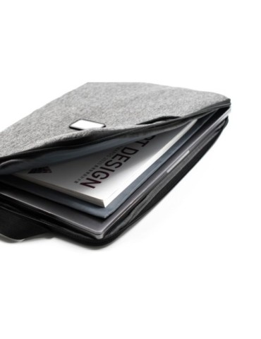 Sac pour ordinateur portable de 16'' personnalisé Brandcharger Spectre Go Matières : polyester Couleurs : gris objet promotionne
