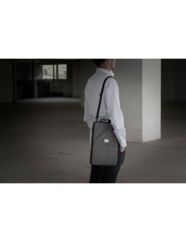 Sac pour ordinateur portable de 16'' personnalisé Brandcharger Spectre Go Matières : polyester Couleurs : gris personnalisation 
