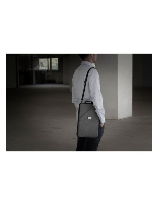 Sac pour ordinateur portable de 16'' personnalisé Brandcharger Spectre Go Matières : polyester Couleurs : gris personnalisation 