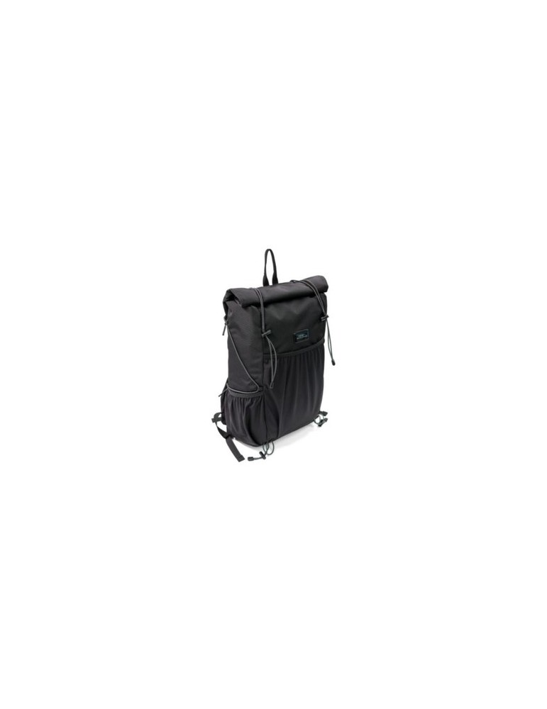 Sac à dos roll-top personnalisé Venturer de Brandcharger Matières : polyester Couleurs : noir cadeau entreprise pas cher