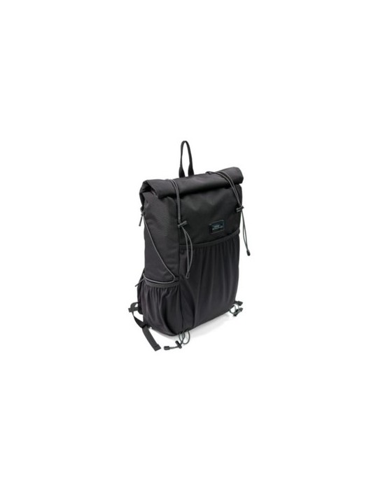 Sac à dos roll-top personnalisé Venturer de Brandcharger Matières : polyester Couleurs : noir cadeau entreprise pas cher