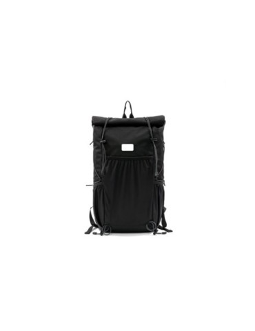 Sac à dos roll-top personnalisé Venturer de Brandcharger Matières : polyester Couleurs : noir personnalisation rapide en France
