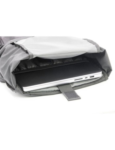 Sac à dos roll-top personnalisé Venturer de Brandcharger Matières : polyester Couleurs : noir impression logo haute qualité