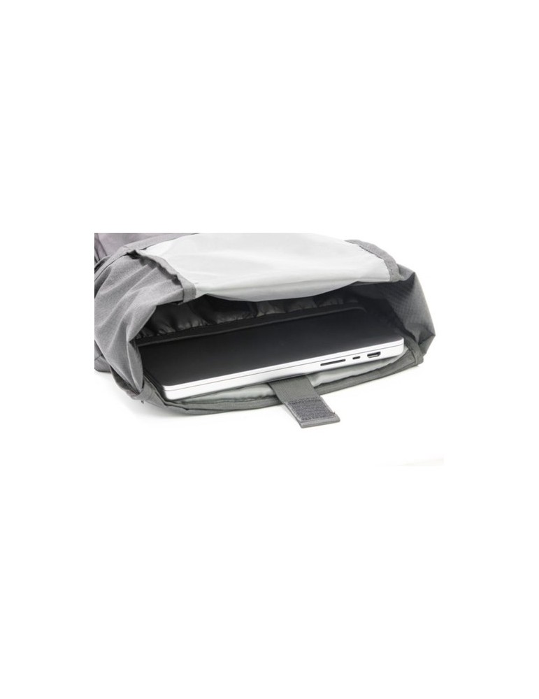 Sac à dos roll-top personnalisé Venturer de Brandcharger Matières : polyester Couleurs : noir impression logo haute qualité