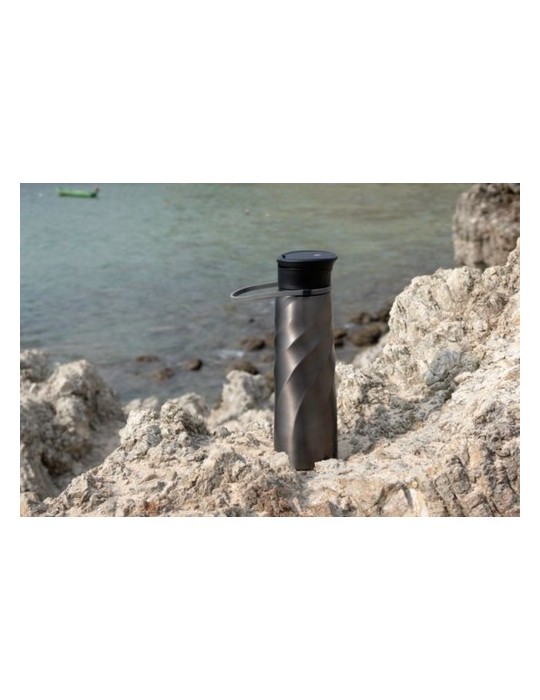 Gourde athlétique personnalisée Vortex Brandcharger Matières : silicone Couleurs : gun livraison express 24h 48h